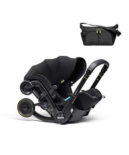Doona Baby Car Seats Doona X Car Seat & Stroller With FOC Bag - Nitro Black