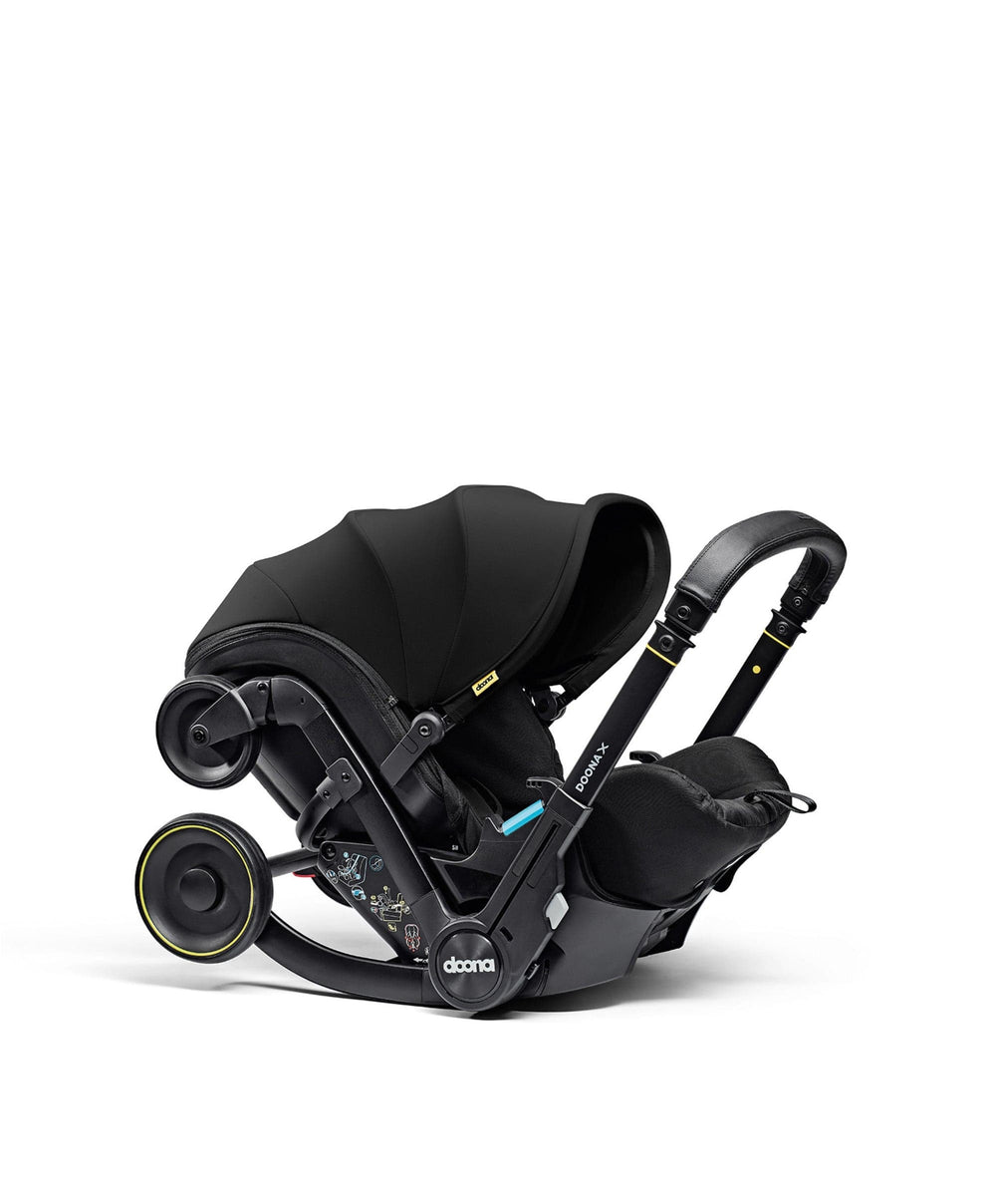 Doona Doona X Car Seat &amp; Stroller With FOC Bag - Nitro Black