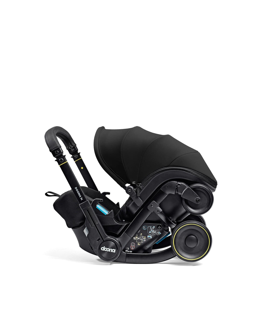 Doona Doona X Car Seat &amp; Stroller With FOC Bag - Nitro Black