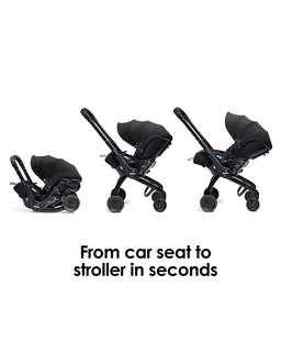 Doona Doona X Car Seat with Stroller & Base - Nitro Black