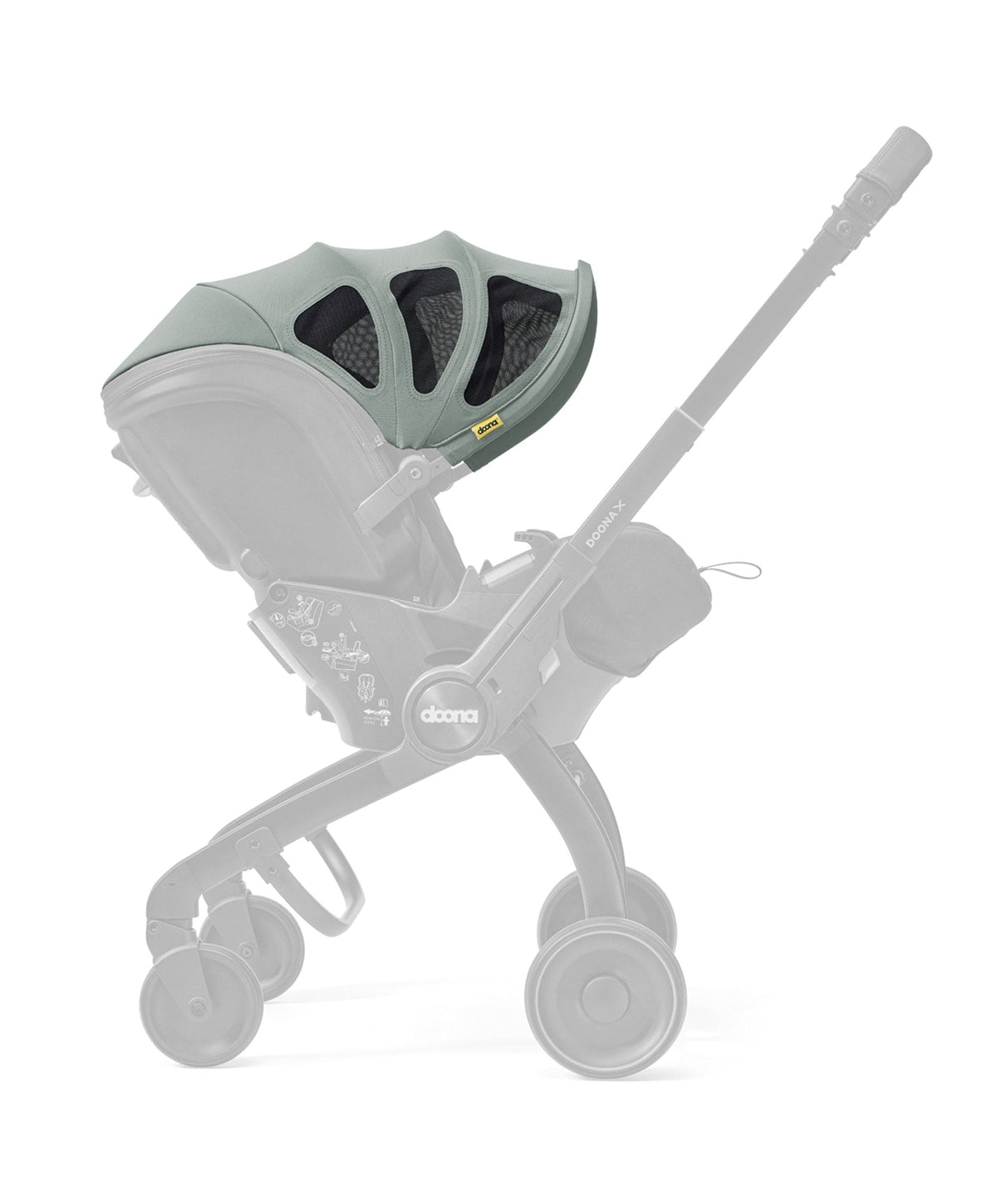 Doona Sunshades Doona X Summer Canopy - Dusty Sage