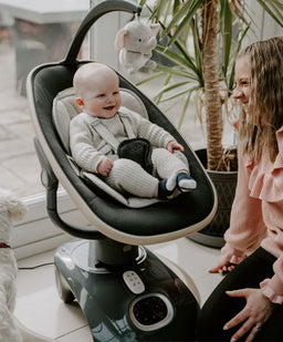 Egg (BabyStyle) Egg Smart Motion Rocker Carbonite - Grey