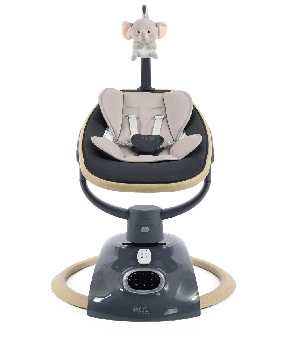 Egg (BabyStyle) Egg Smart Motion Rocker Carbonite - Grey