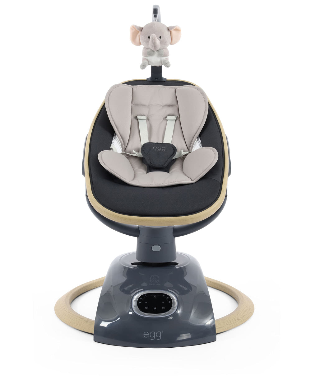 Egg (BabyStyle) Egg Smart Motion Rocker Carbonite - Grey