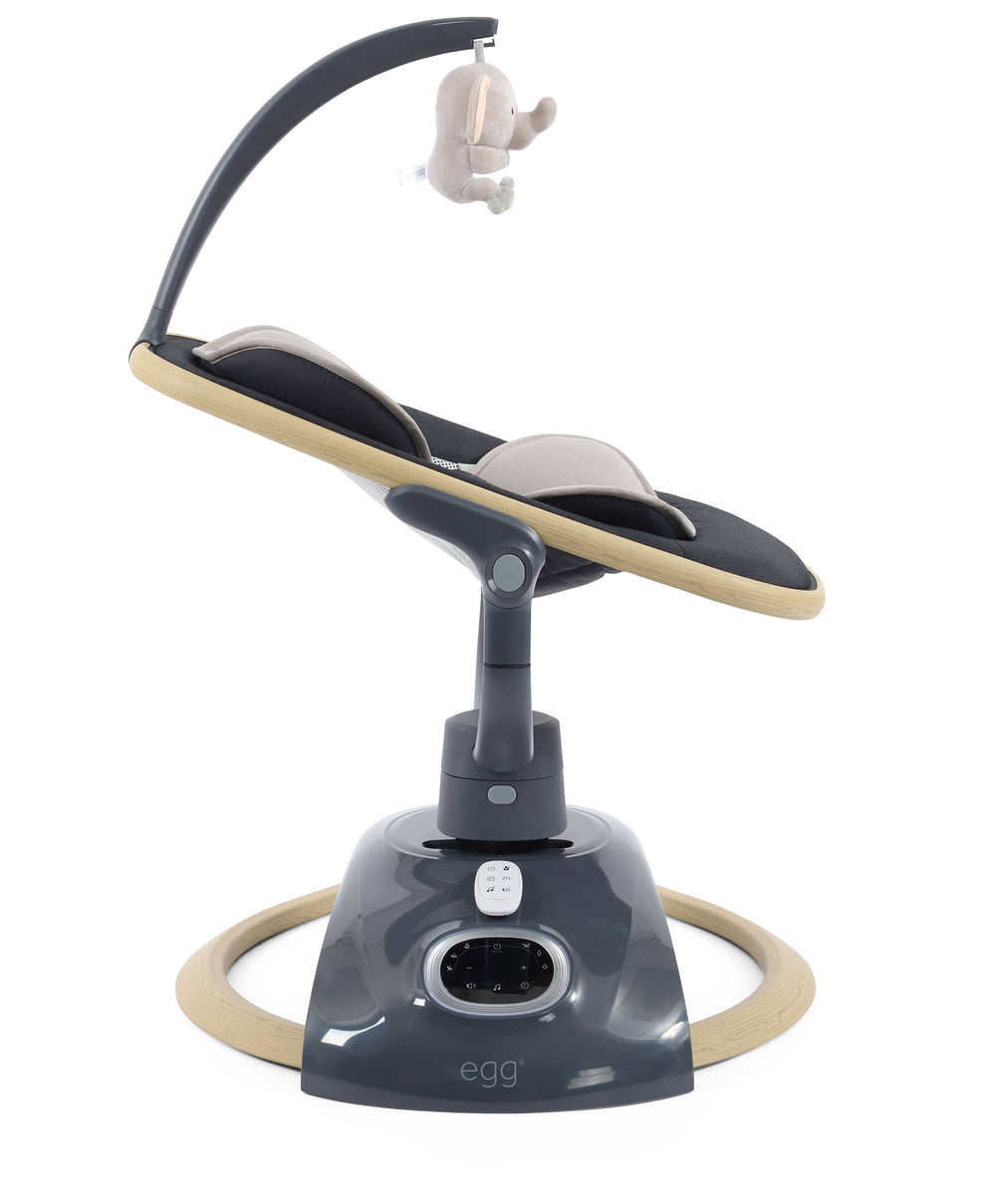 Egg (BabyStyle) Egg Smart Motion Rocker Carbonite - Grey