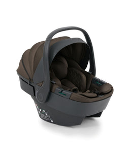 Egg (BabyStyle) Pushchairs Egg3 Complete Pushchair Bundle with Shell 360 Car Seat - Chocolate Velvet