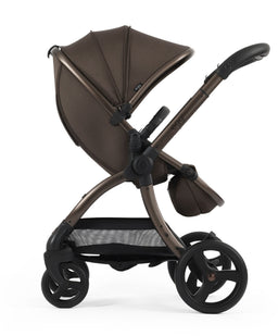 Egg (BabyStyle) Pushchairs Egg3 Complete Pushchair Bundle with Shell 360 Car Seat - Chocolate Velvet