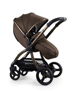 Egg (BabyStyle) Pushchairs Egg3 Complete Pushchair Bundle with Shell 360 Car Seat - Chocolate Velvet