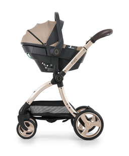 Egg (BabyStyle) Pushchairs Egg3 Complete Pushchair Bundle with Shell 360 Car Seat - Feather