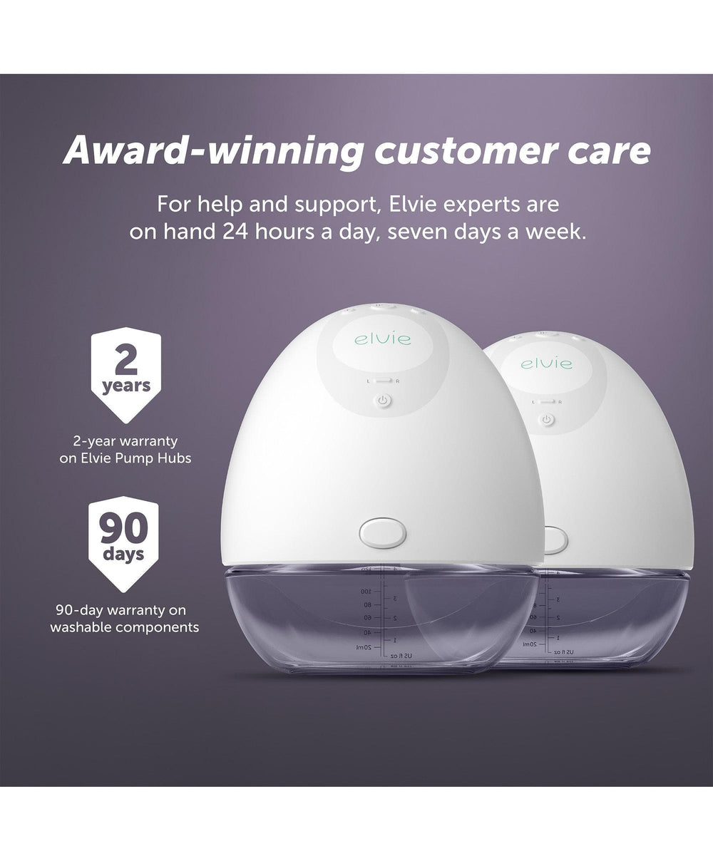 Elvie Breastfeeding Elvie Double Electric Breast Pump &amp; Elvie Breast Milk Storage Bags