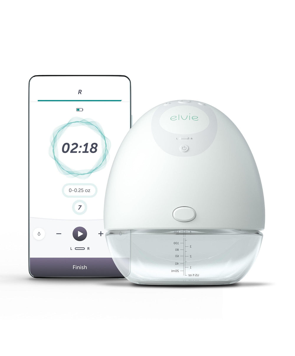 Elvie Breastfeeding Elvie Single Electric Breast Pump &amp; Elvie Milk Storage Bags
