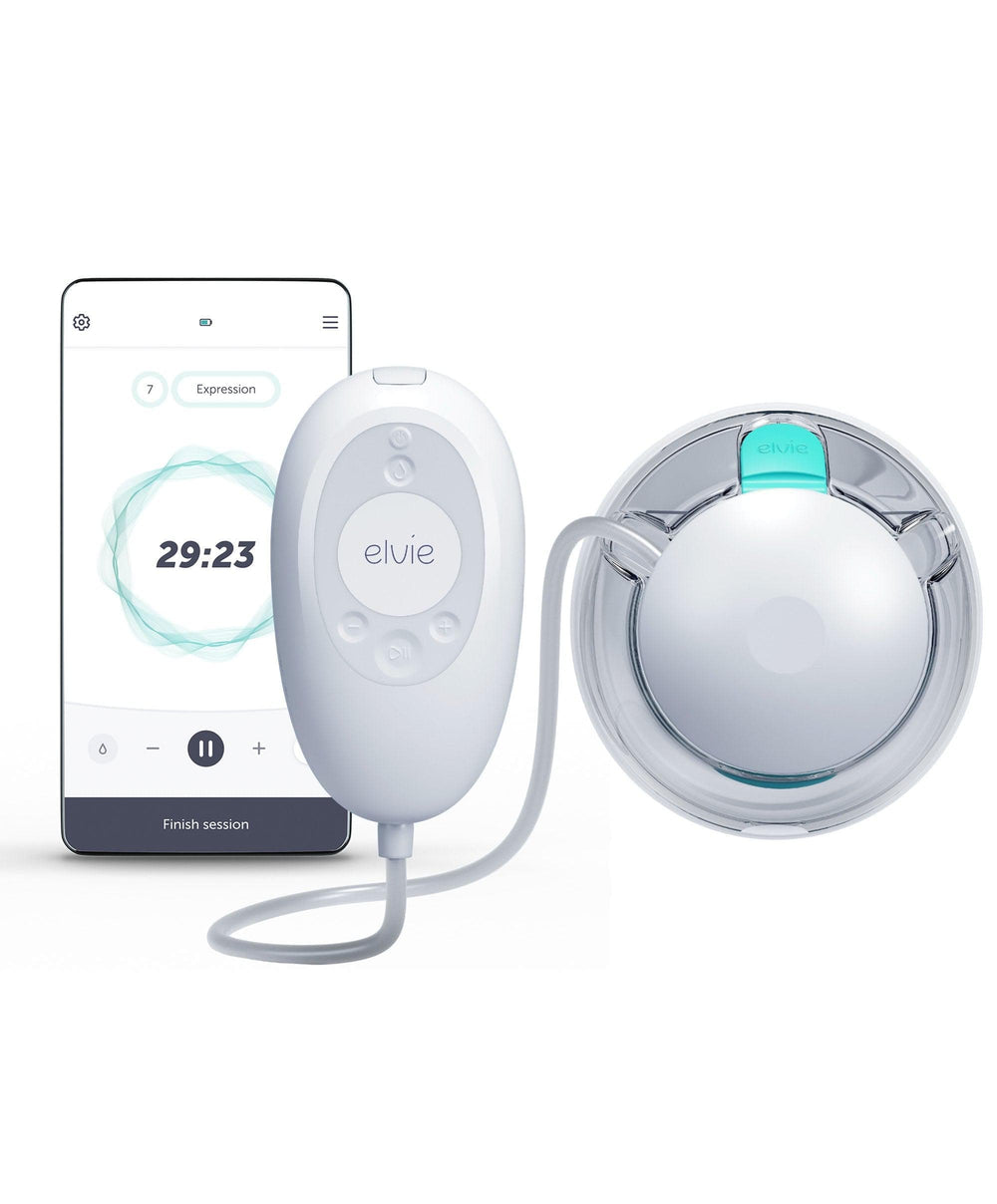 Elvie Breastfeeding Elvie Stride 2 Single Electric Breast Pump &amp; Elvie Breast Milk Storage Bags
