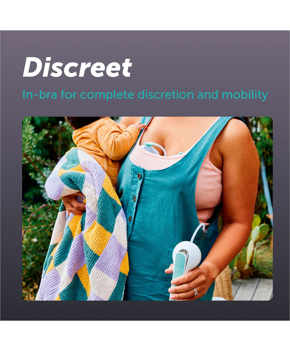 Elvie Breastfeeding Elvie Wave Double Wearable In-Bra Manual Pump