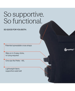 Ergobaby Baby Carriers Ergobaby Embrace Baby Carrier - Black