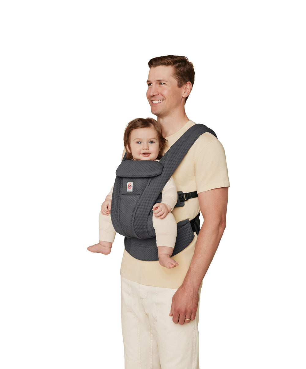 Ergobaby Baby Carriers Ergobaby Omni Deluxe Mesh Baby Carrier- Graphite Grey