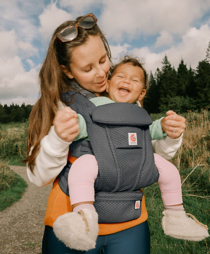 Ergobaby Baby Carriers Ergobaby Omni Deluxe Mesh Baby Carrier- Graphite Grey