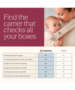 Ergobaby Baby Carriers Ergobaby Omni Deluxe Mesh Baby Carrier - Natural Beige