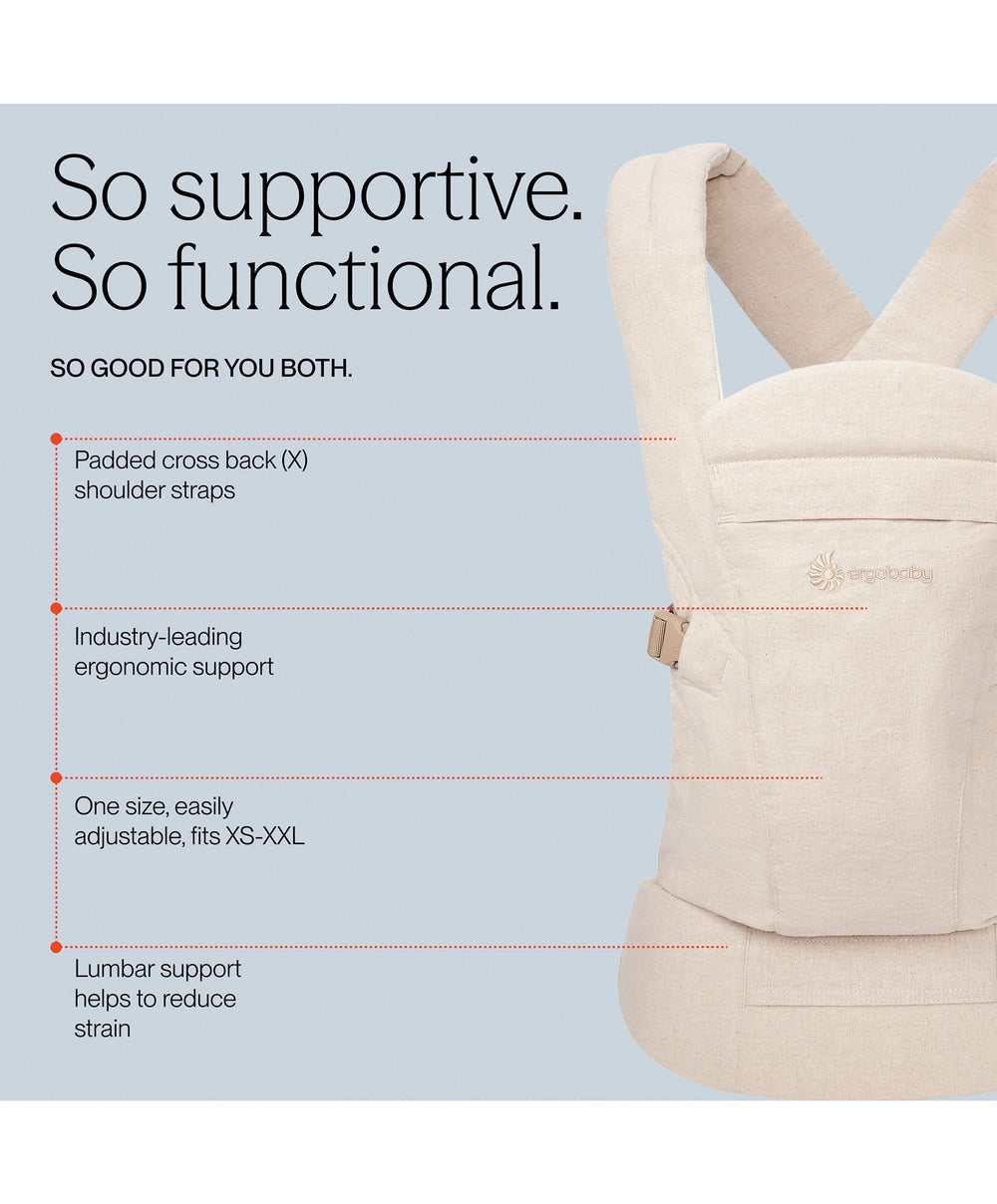 Ergobaby Ergobaby Omni Lite Baby Carrier -  Linen Beige