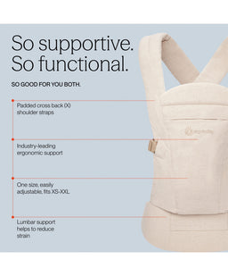 Ergobaby Ergobaby Omni Lite Baby Carrier -  Linen Beige