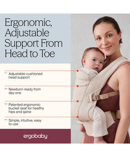 Ergobaby Ergobaby Omni Lite Baby Carrier -  Linen Beige