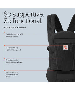 Ergobaby Ergobaby Omni Lite Mesh Baby Carrier - Black