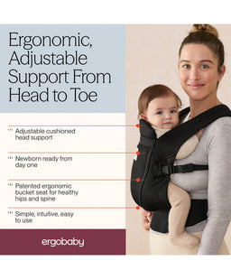 Ergobaby Ergobaby Omni Lite Mesh Baby Carrier - Black