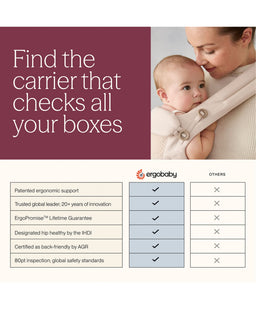 Ergobaby Ergobaby Omni Lite Mesh Baby Carrier - Natural Beige