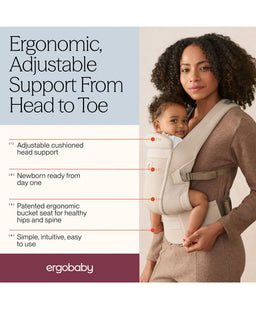 Ergobaby Ergobaby Omni Lite Mesh Baby Carrier - Natural Beige
