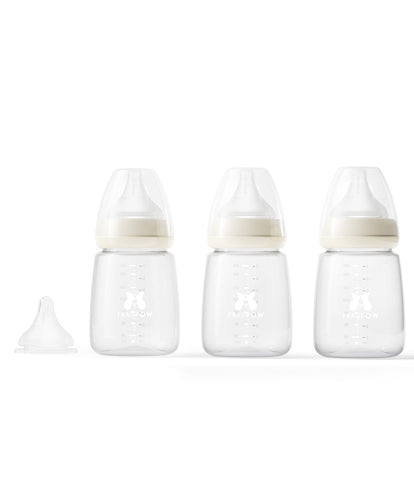 Fraupow Bottle Feeding Fraupow Combi-Feed Baby Bottles (Pack of 3)