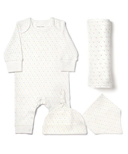 From Babies With Love Outfits & Sets From Babies with Love - First Kisses Organic Gift Pouch - Jumbo
