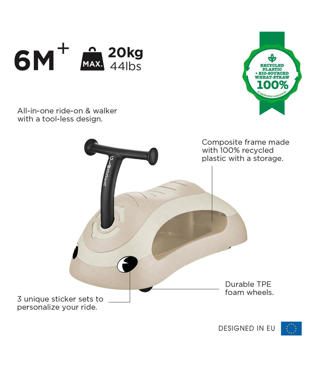 Globber Activity Toys Globber Baby Walker 2in1 Ecologic - Coco