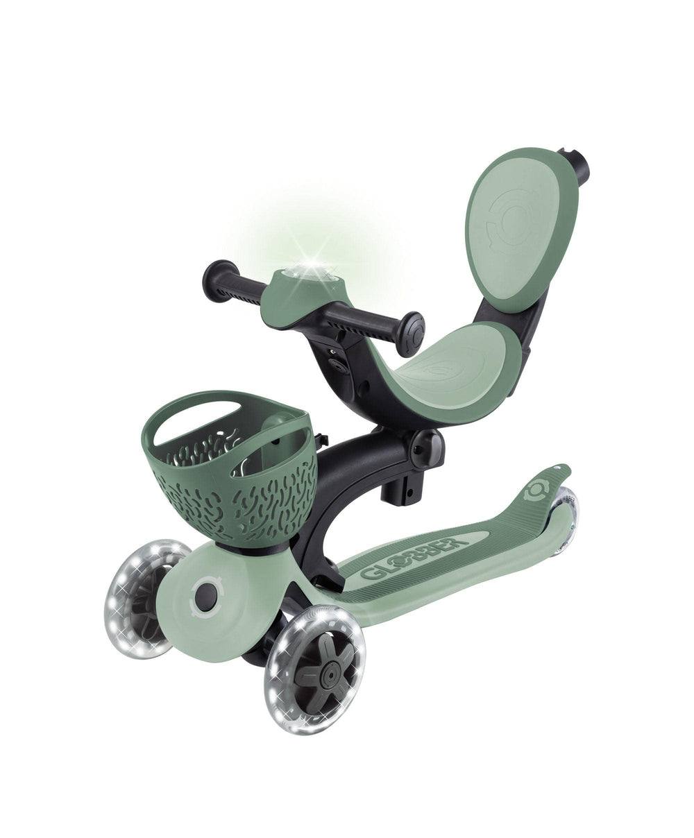 Globber Activity Toys Globber Go Up Baby 360 Lights Scooter – Sage