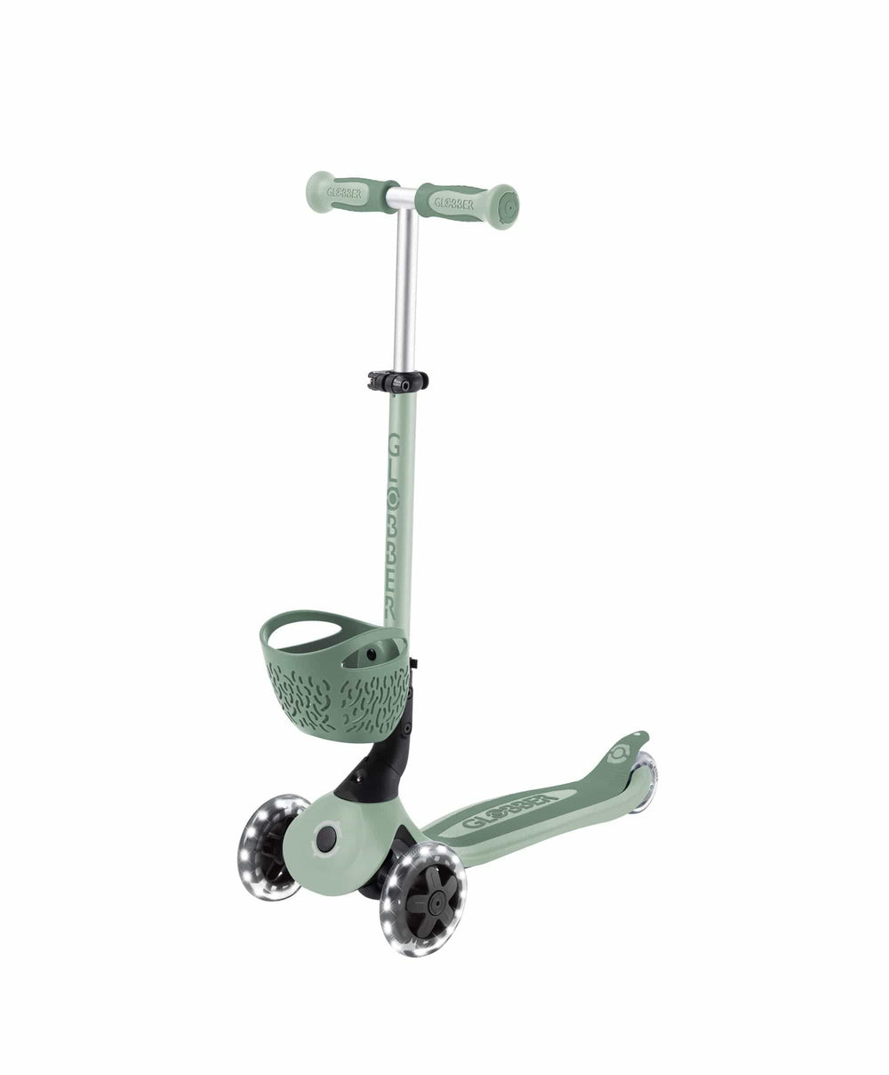 Globber Activity Toys Globber Go Up Baby 360 Lights Scooter – Sage