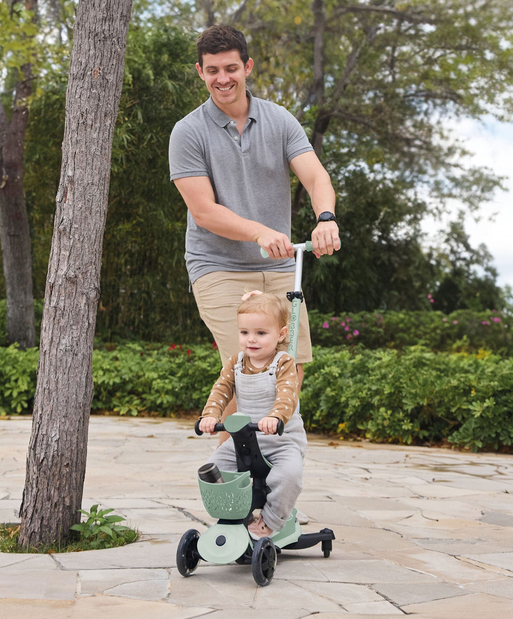 Globber Activity Toys Globber Go Up Baby 360 Lights Scooter – Sage