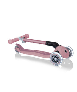 Globber Globber Junior Foldable Lights Eco - Berry