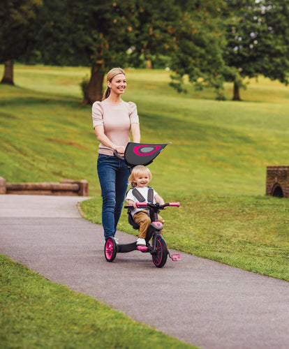 Globber Outdoor Play Globber Explorer 4 in 1 Trike - Fuchsia Pink