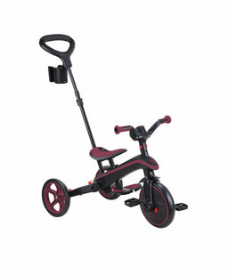 Globber Outdoor Play Globber Explorer Trike Foldable 4in1 -  Burgundy