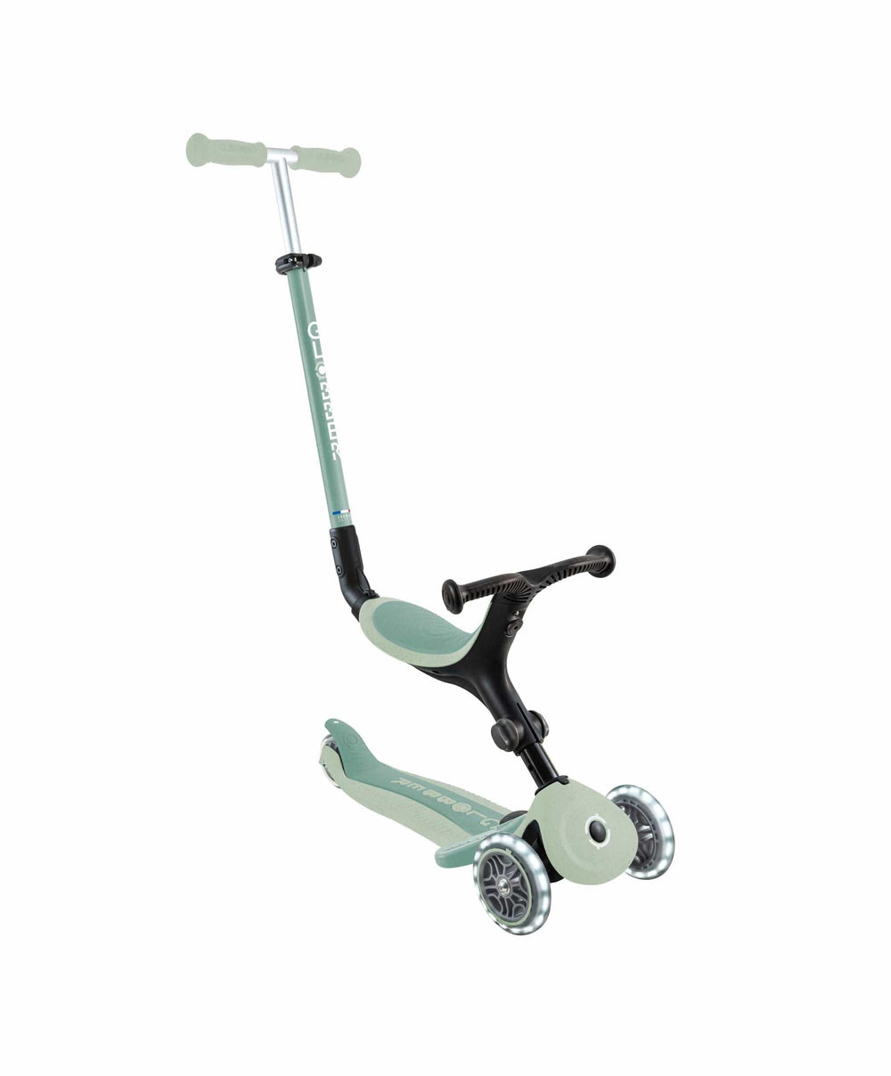 Globber Outdoor Play Globber Go Up Active Lights Eco – Pistachio