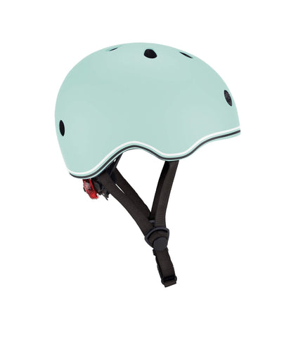 Globber Outdoor Play Globber GO-UP Lights Helmet - Mint Green