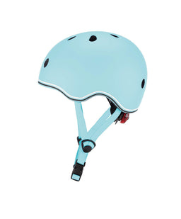 Globber Outdoor Play Globber GO-UP Lights Helmet - Pastel Blue