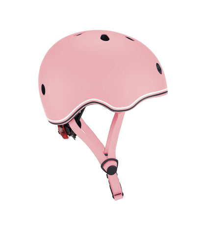 Globber Outdoor Play Globber GO-UP Lights Helmet - Pastel Pink