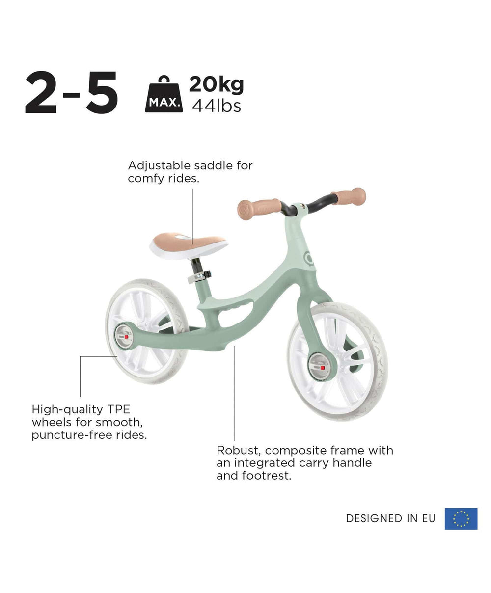 Globber Ride on Toy Globber Go Bike Elite - Sage