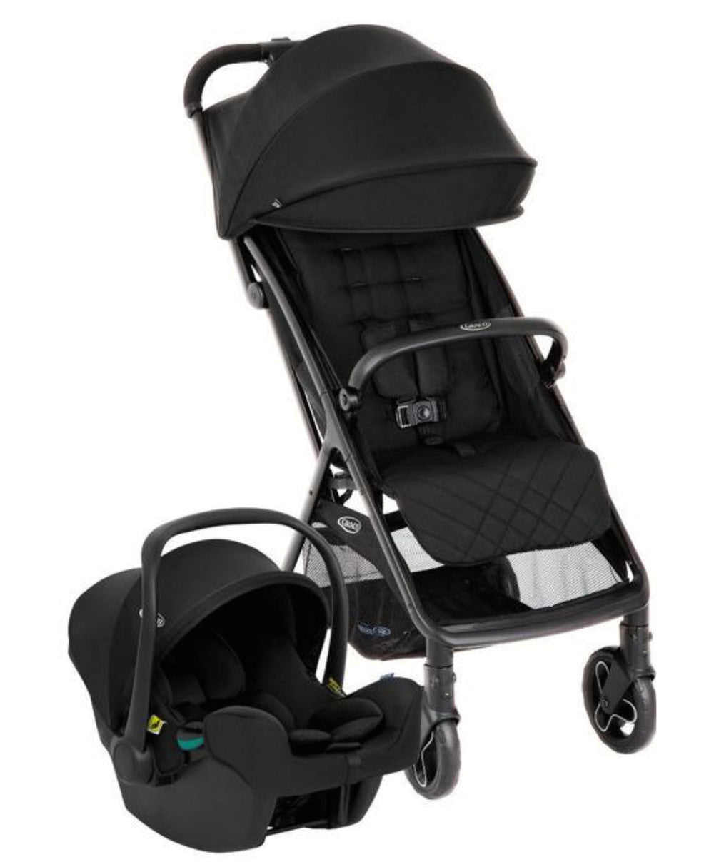 Graco Pushchairs Graco Arris™ Pushchair Bundle with SnugLite™ i-Size R129 Infant Car Seat – Night Sky