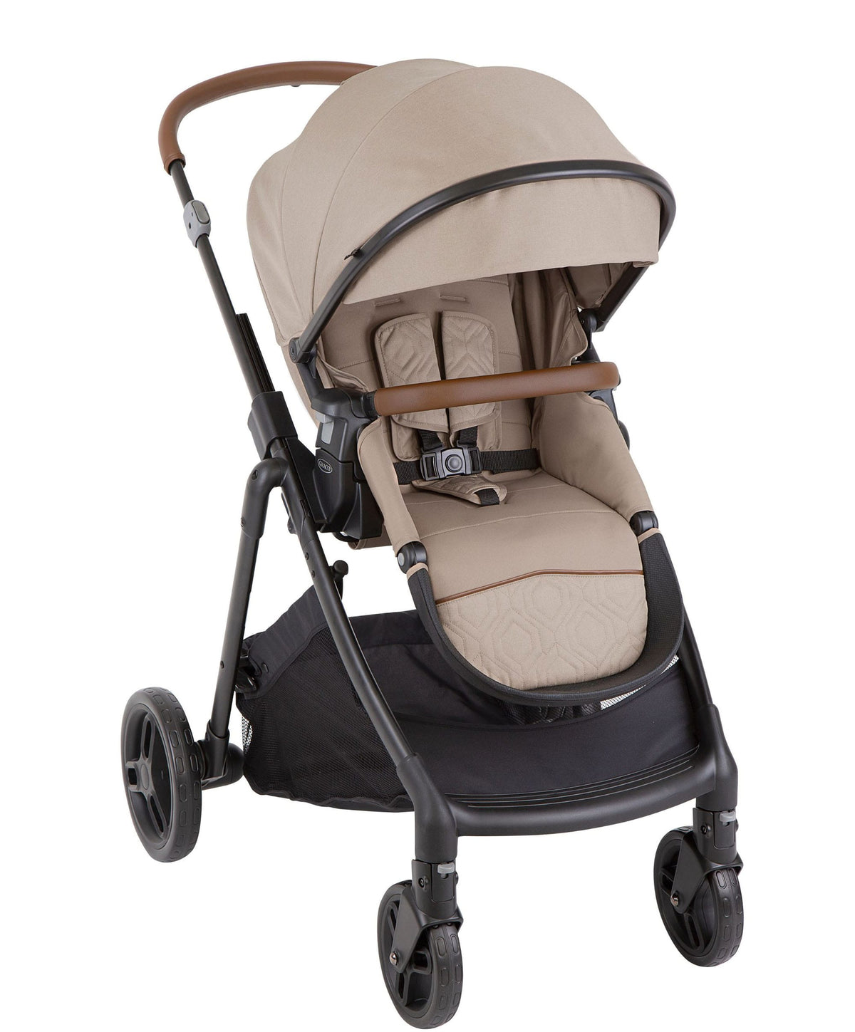 Graco Pushchairs Graco Near2Me™ Pushchair & Carrycot - Oatmeal
