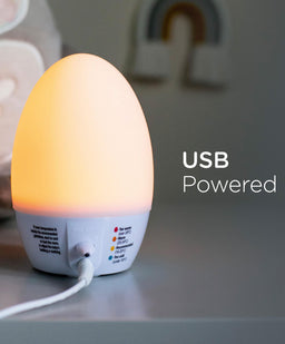 Gro Night Lights Tommee Tippee Gro Egg 2 Nursery Room Thermometer & Night Light - White