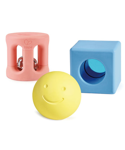Hape Activity Toys Hape Geometric Rattle - Set of 3