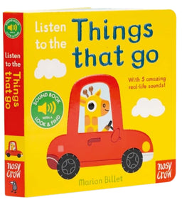House of Marbles Books Listen to the Things That Go Book