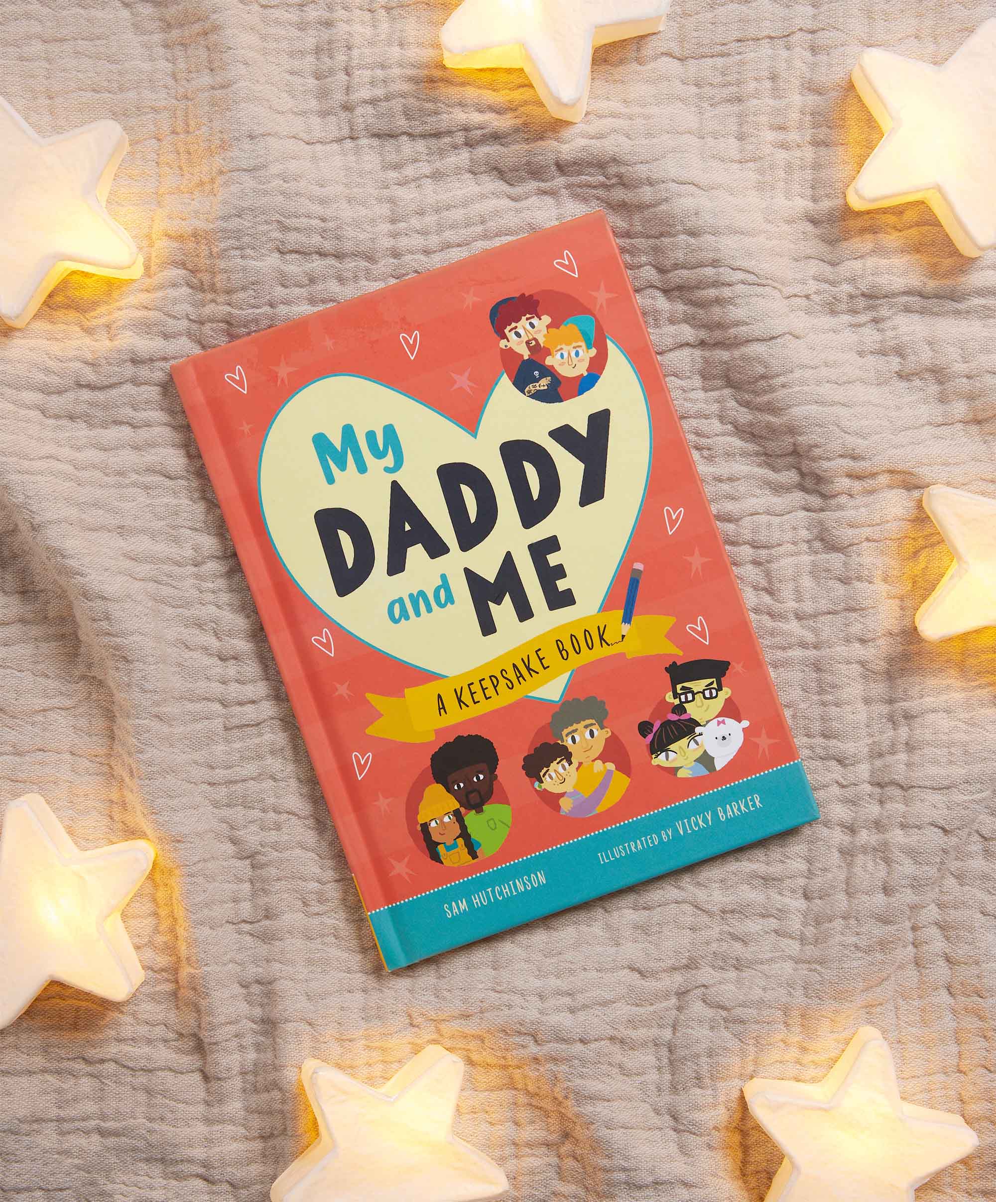 My Daddy & Me Baby Memory Book by House of Marbles