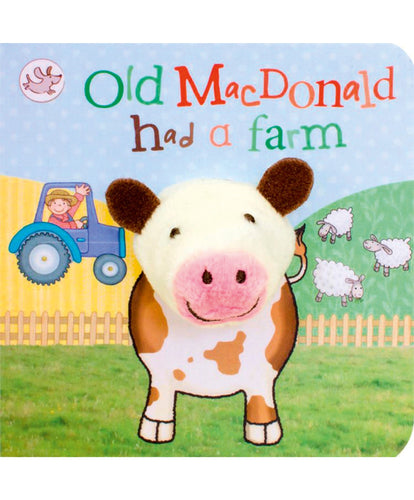 House of Marbles Books Old Macdonald Had a Farm Finger Puppet Book