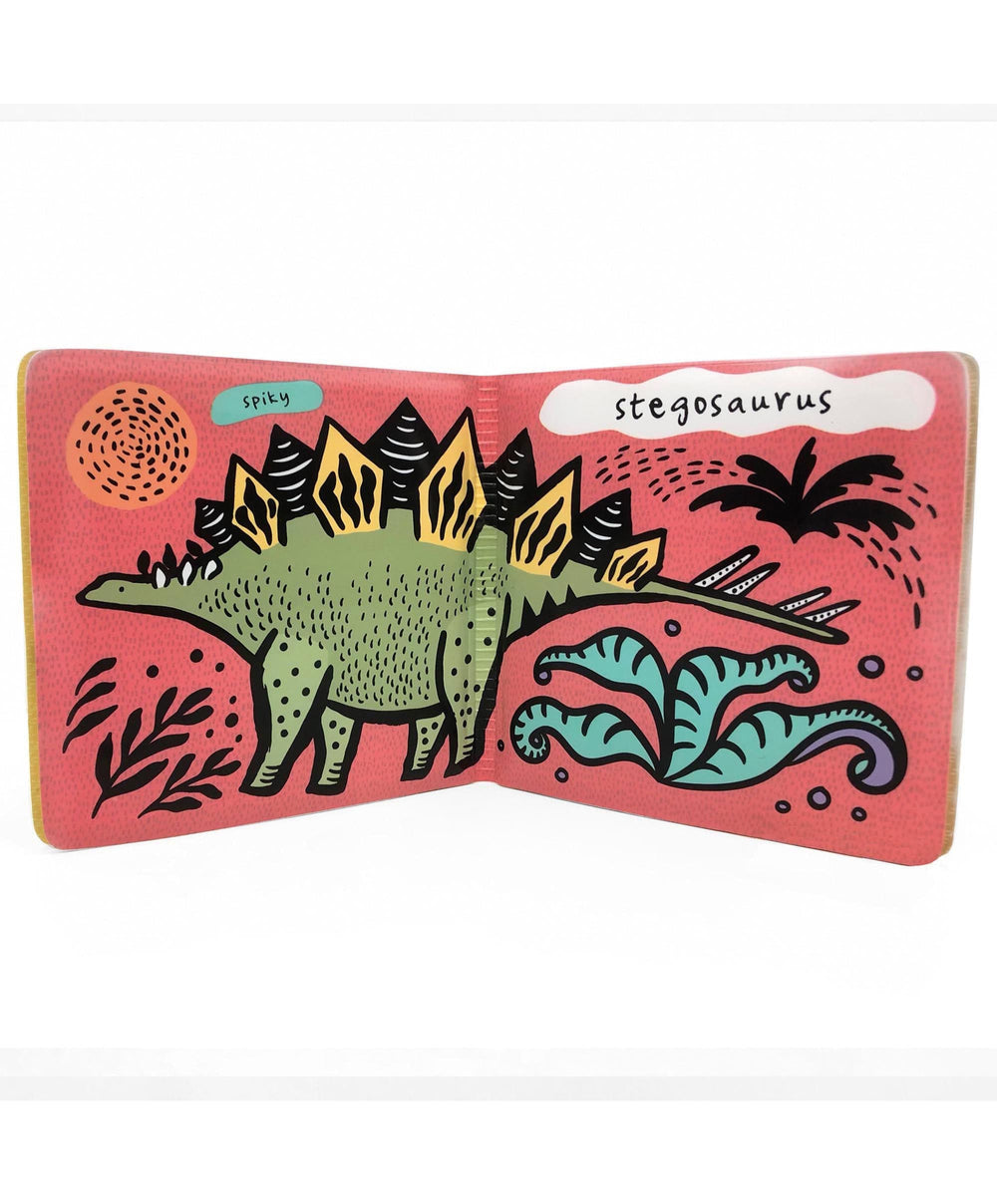 House of Marbles Books Who Loves Dinosaurs Bath Book